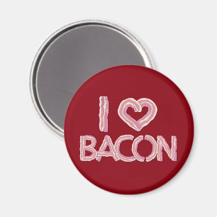 Imã Eu Amo Bacon