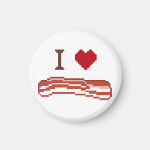 Imã Eu Amo Bacon