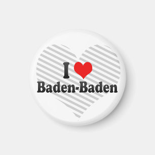 Imã Eu amo Baden-Baden, Alemanha