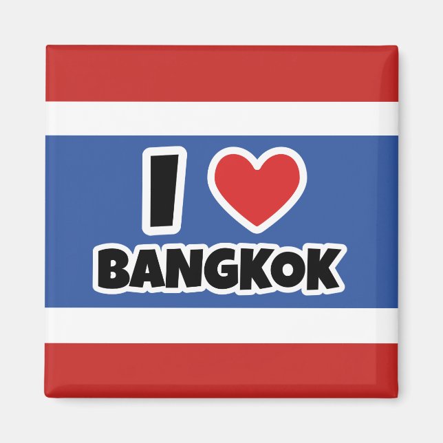 Imã Eu amo Bangkok (Frente)