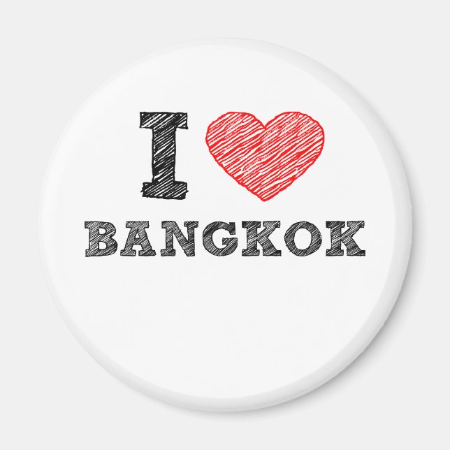 Imã Eu Amo Bangkok (Frente)