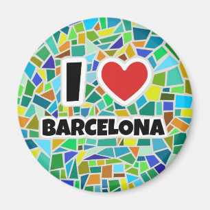 Imã Eu amo Barcelona
