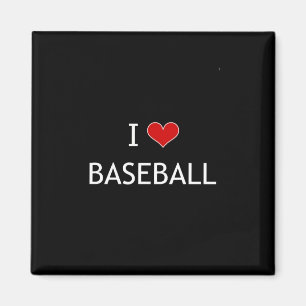 Imã Eu Amo Baseball
