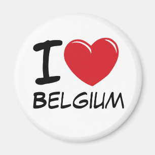 Imã Eu amo Bélgica