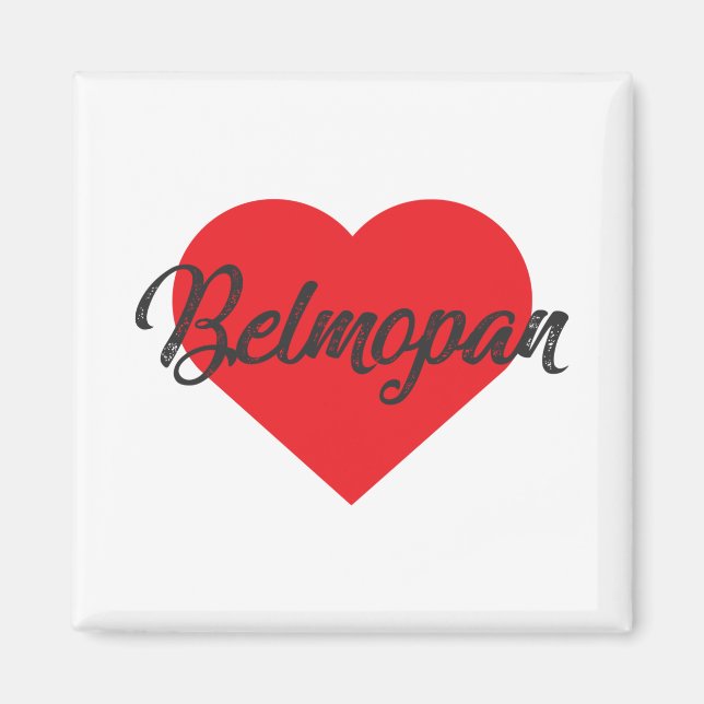 Imã Eu Amo Belmopan - Belize (Frente)