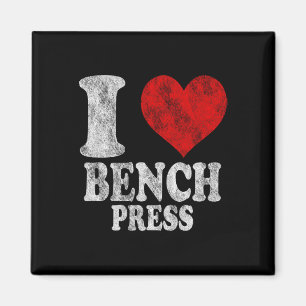 Imã Eu Amo Bench Press Vintage 1