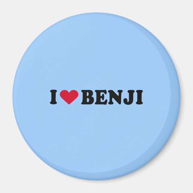 IMÃ EU AMO BENJI (Frente)