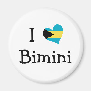 Imã Eu Amo Bimini