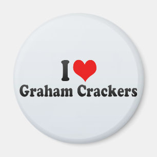 Imã Eu amo biscoitos de Graham