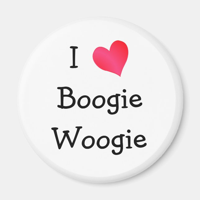 Imã Eu Amo Boogie Woogie (Frente)