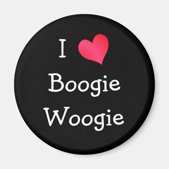 Imã Eu Amo Boogie Woogie (Frente)