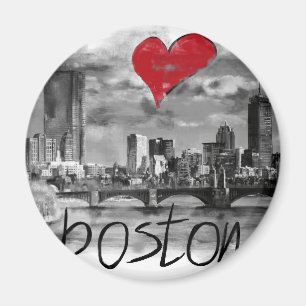Imã Eu amo Boston