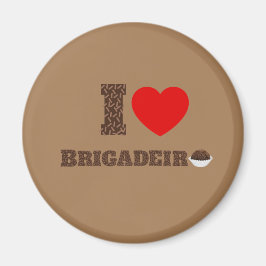 Imã Eu amo Brigadeiro
