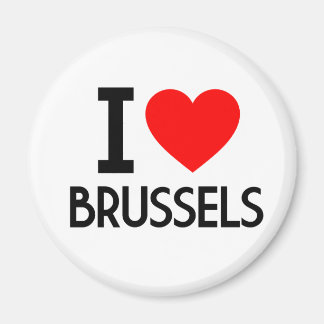 Imã Eu amo Bruxelas