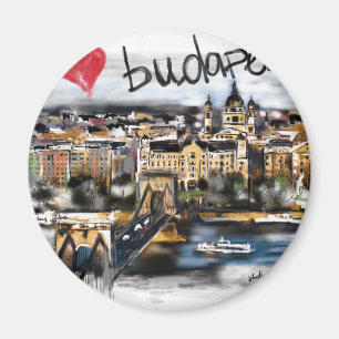 Imã Eu amo Budapest