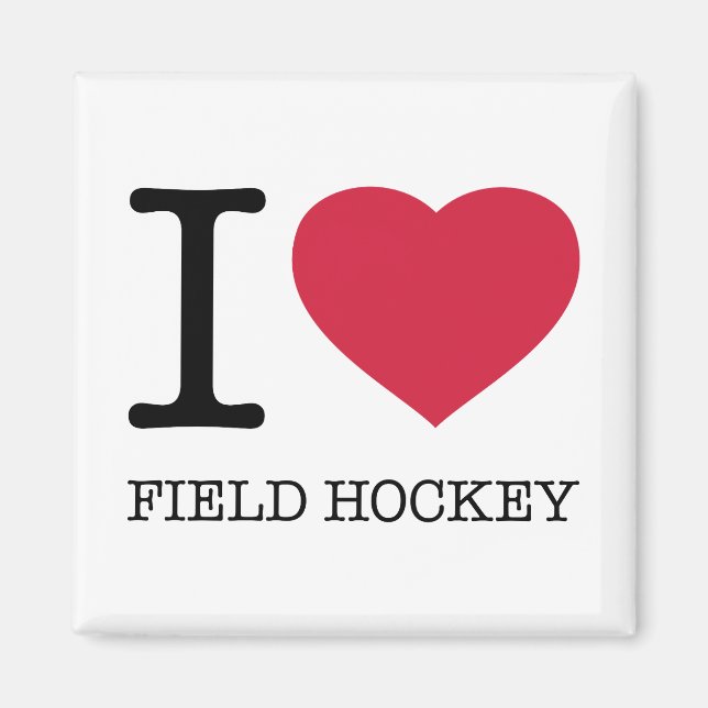 IMÃ EU AMO CAMPO HOCKEY (Frente)