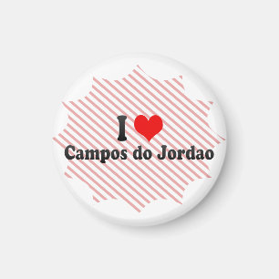 Imã Eu amo Campos faço Jordao, Brasil
