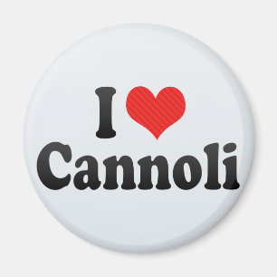 Imã Eu amo Cannoli