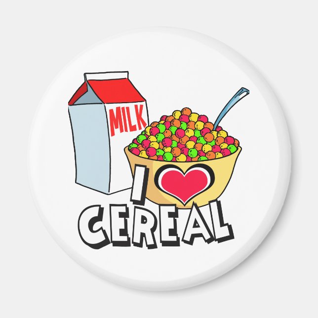 IMÃ EU AMO CEREAL (Frente)