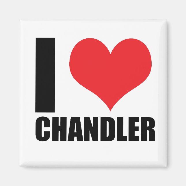 Imã Eu amo Chandler (Frente)