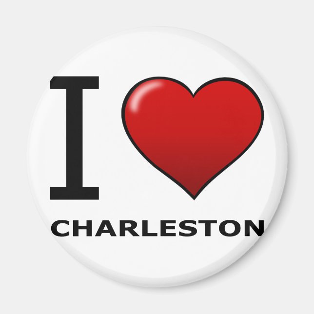 IMÃ EU AMO CHARLESTON, SC - CAROLINA DO SUL (Frente)