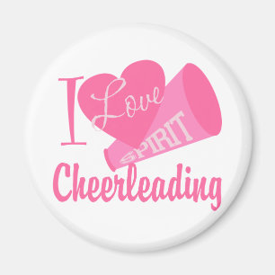 Imã Eu amo Cheerleading