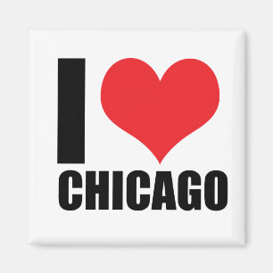 Imã Eu amo Chicago