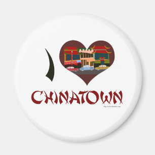Imã Eu amo Chinatown