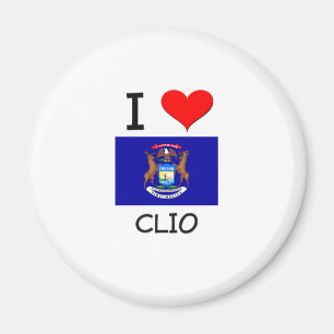 Imã Eu amo Clio Michigan