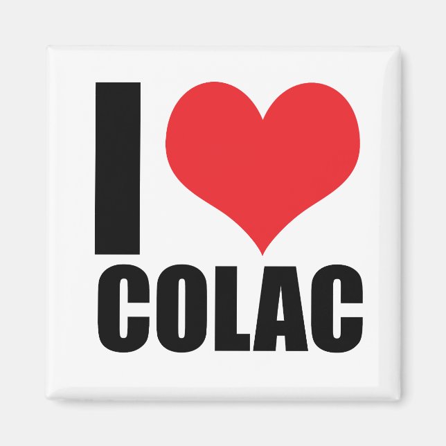 Imã Eu amo Colac (Frente)