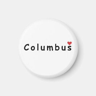 Imã Eu amo Columbus