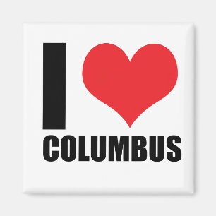 Imã Eu amo Columbus