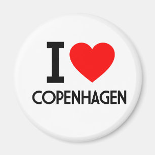 Imã Eu amo Copenhaga