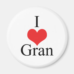 Imã Eu amo (coração) Gran