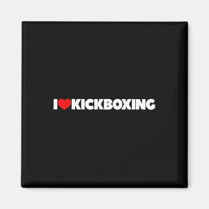 Imã Eu Amo (coração) Kickboxing