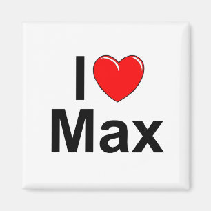 Imã Eu amo (coração) máximo