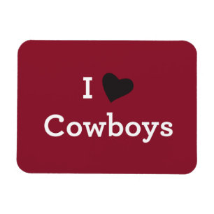 Ímã Eu Amo Cowboys