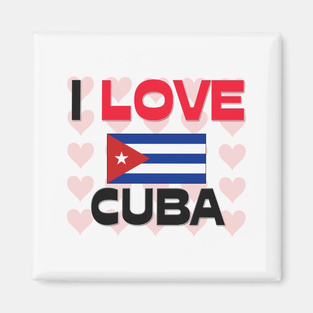 Imã Eu amo Cuba (Frente)
