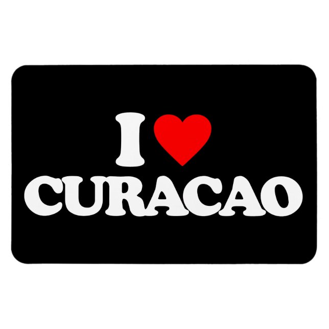 ÍMÃ EU AMO CURACAO (Horizontal)