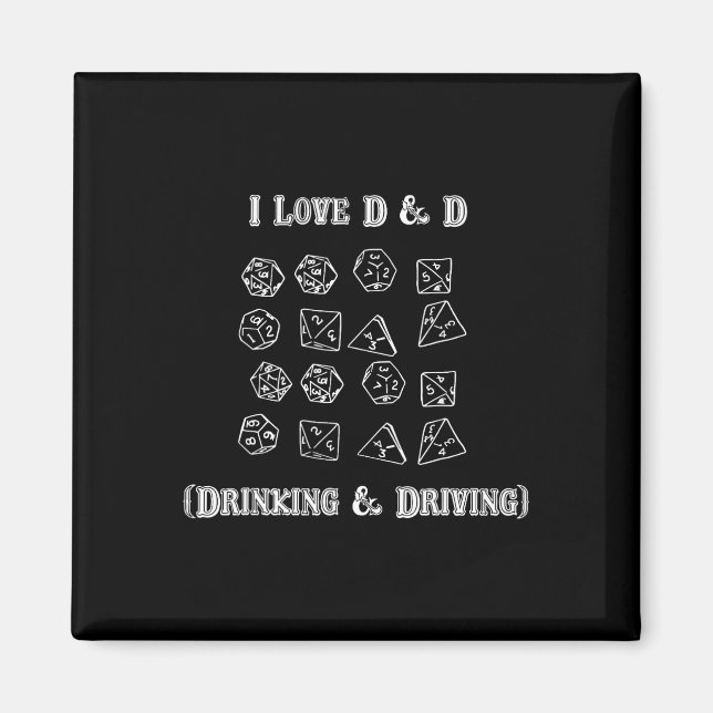 Imã Eu Amo D e D Beber e Dirigir Fofão Gamer D2 (Frente)