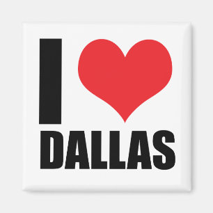Imã Eu amo Dallas