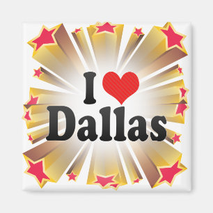 Imã Eu amo Dallas