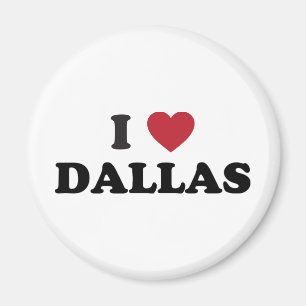 Imã Eu amo Dallas Texas