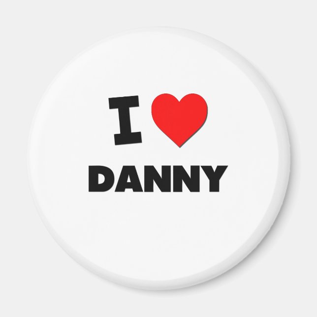 Imã Eu amo Danny (Frente)