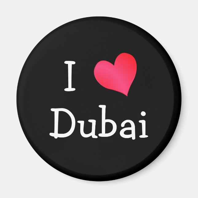 Imã Eu amo Dubai (Frente)