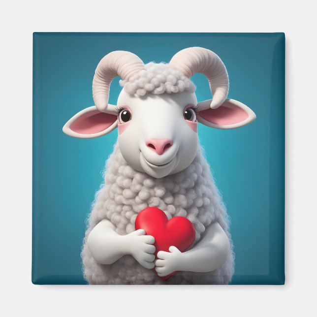 Imã Eu Amo Ewe (Frente)
