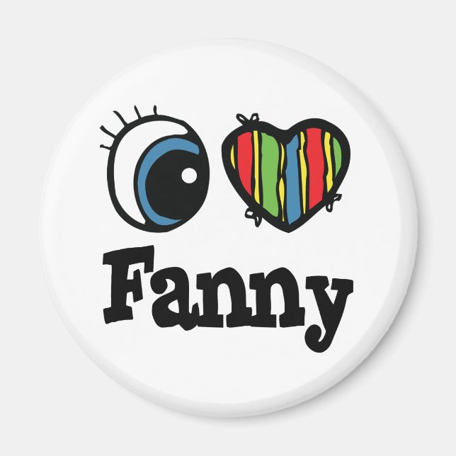 Imã Eu Amo Fanny (Frente)