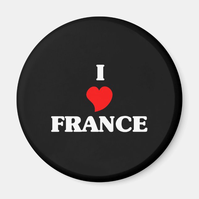 Imã Eu Amo França (Frente)