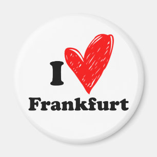 Imã Eu amo Frankfurt