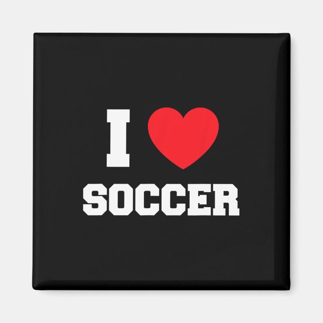 Imã Eu Amo Futebol  (Frente)